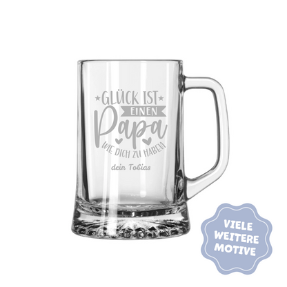 Personalisierter Bierkrug Maxim "für Papa"